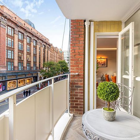 Luxury Living In Knightsbridge Private Balcony View Of Harrods, 2Br2Ba With Ac 런던 외부 사진