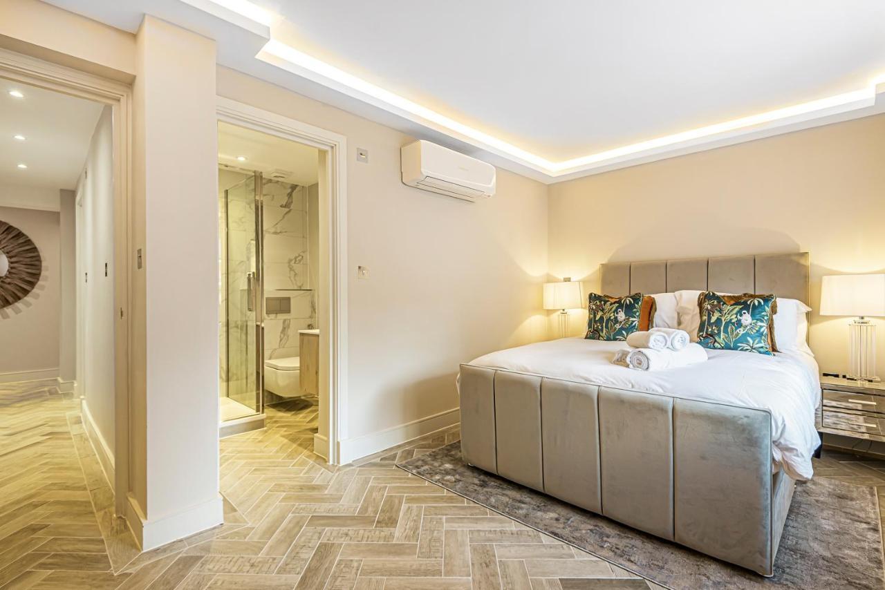 Luxury Living In Knightsbridge Private Balcony View Of Harrods, 2Br2Ba With Ac 런던 외부 사진